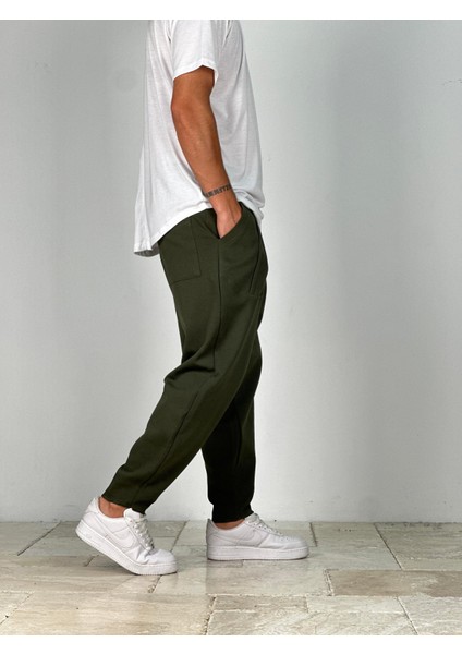 Erkek Cep Detaylı Haki Baget Pantolon COC2490 fiyatları