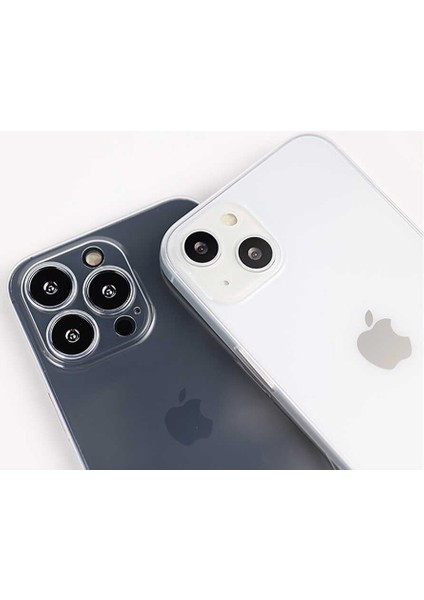 iPhone 13 Mini Kılıf Tkdr Blok Kapak-Renksiz