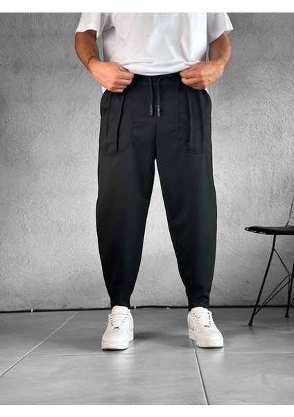 Cep Detaylı Siyah Baget Pantolon fiyatları