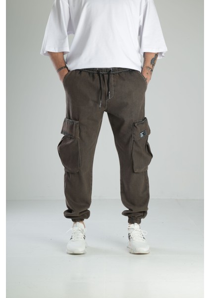 Premium Kalite Bakır Renk Kargo Cepli Jogger Pantolon fırsatları