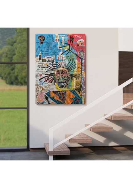 - Jean Michel Basquiat Jazz King Kanvas Tablo, Jazz King Canvas TABLO-4964 fırsatları