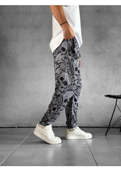 Erkek Kurukafa Desenli Pantolon modelleri