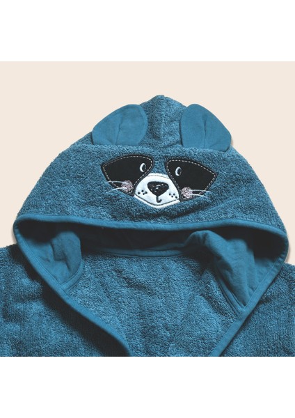 Bornoz - Bath Time - Mavi - 1/2 Yaş modelleri