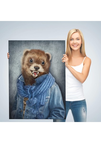 - Simsar Kafalı Insan Kanvas TABLO-4990 modelleri