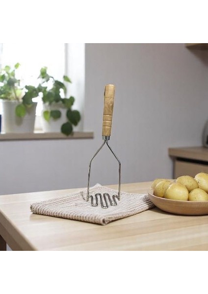 Ahşap Saplı Patates Ezici - 25 cm fiyatları
