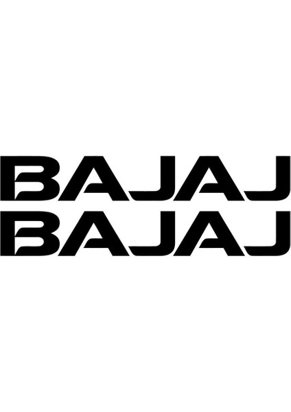 Oracal Folyo Sticker, Bajaj Yazılı Mini Sticker Etiket