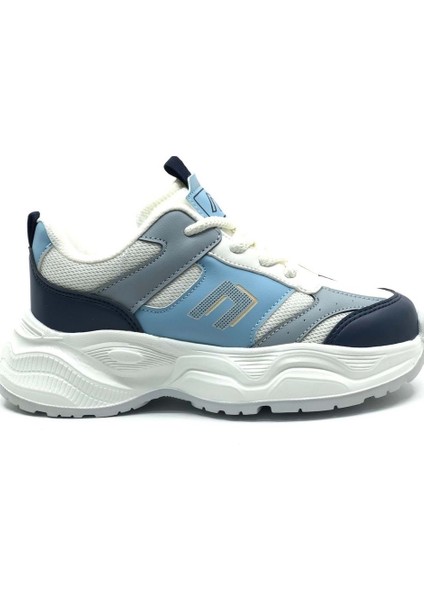 C.birian Bağlı Cırtlı Ortopedik Kalın Taban Sneakers Çocuk Spor Ayakkabı