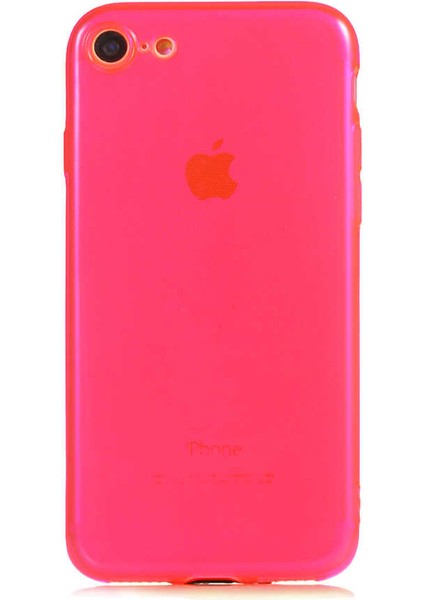 iPhone Se 2022 Uyumlu Tkdr Mun Silikon-Pembe