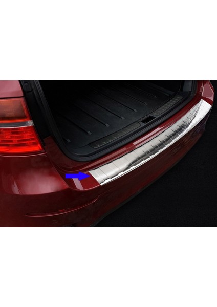 Paspasgaraji Bmw X6 E71 Krom Arka Tampon Eşiği 2007-2018