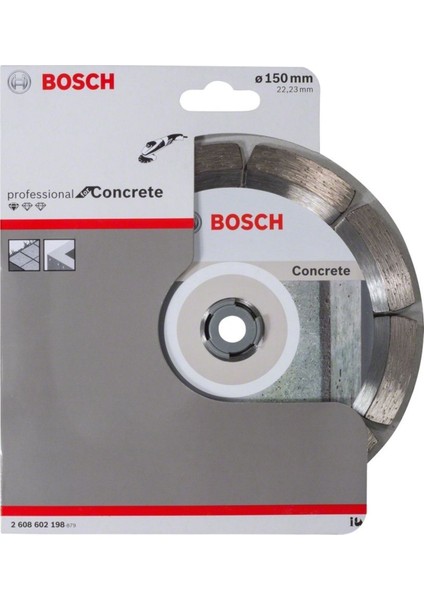 Standard For Concrete 150 mm Elmas Disk - 2608602198