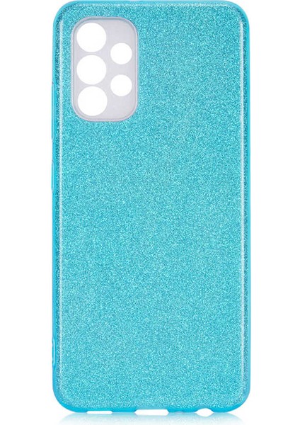 Galaxy A33 5g Kılıf Tkdr Shining Silikon-Mavi