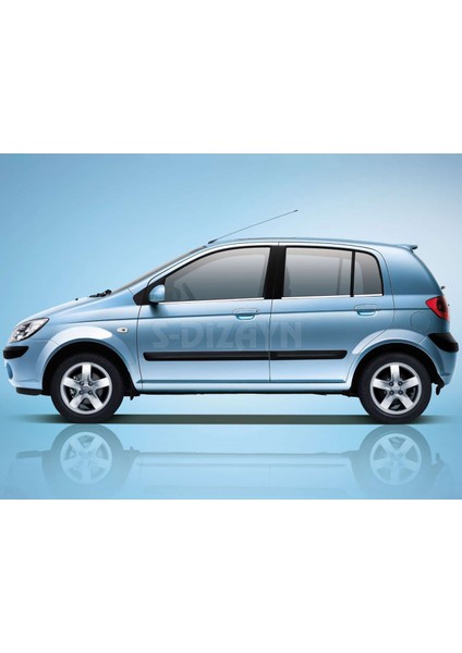 Paspasgaraji Hyundai Getz Krom Cam Çıtası 6 Prç 2002-2011
