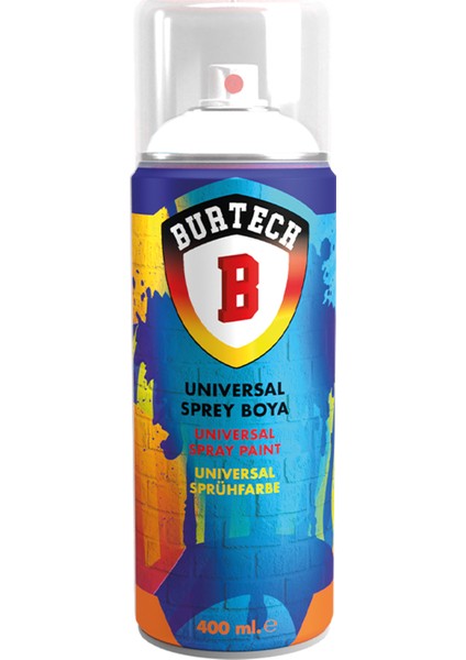 Universal Parlak Beyaz Sprey Boya 400ML