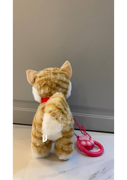 Müzikli peluş kedi Yürüyen Miyavlayan Yalayan Kuyruk ve Başını Sallayan Ses fırsatları