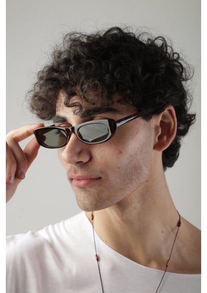 Kahverengi Unisex Gözlük