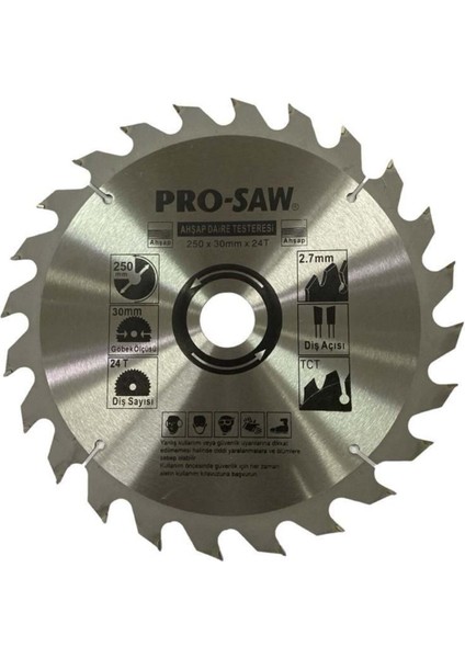 Prosaw PS51231 250X30X25 mm 24 Diş Sunta Testeresi