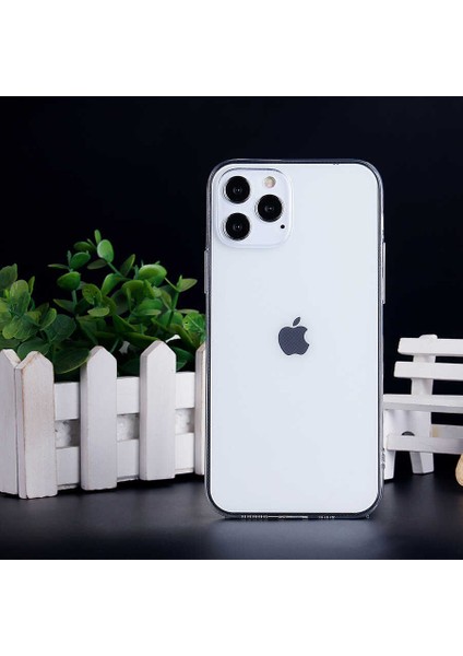 iPhone 12 Pro Max Uyumlu Tkdr Imax Silikon-Renksiz