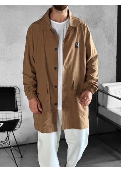 Erkek Premium Kalite Paraşüt Kumaş Kahverengi fiyatları