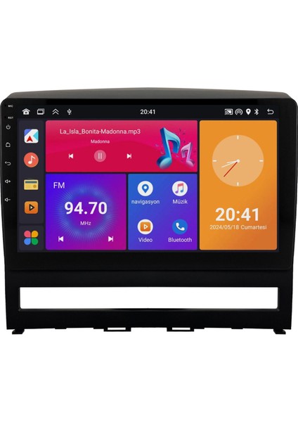 Fiat Albea Android Multimedya Sistemi (2005-2013) 6+64 GB 2k QLED