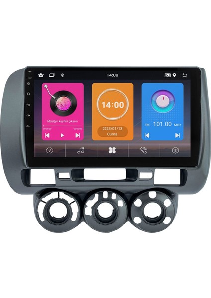 Honda City Android Multimedya Sistemi (2006-2009) NV664 Uyumlu NV6642K