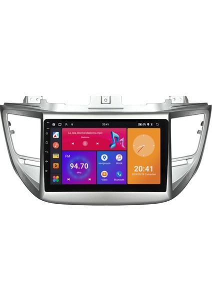 Hyundai Tucson Uyumlu Android Multimedya Sistemi (2015-2018) NV6642K