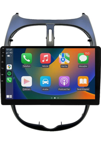 Peugeot 206 Android Multimedya Sistemi (2006-2011) NV6642K