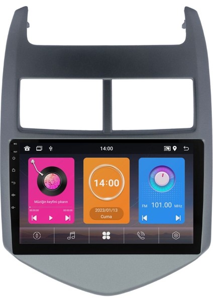 Chevrolet Aveo Android Multimedya Sistemi (2012-2013) NV664 Uyumlu NV6642K