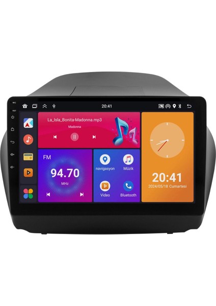 Hyundai IX35 Android Multimedya Sistemi (2010-2015) NV664 Teyp NV6642K