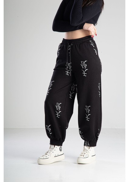 Chinese Desenli Siyah Pantolon fiyatları