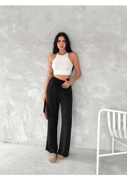 Ayrobin Oversize Pantalon - Siyah