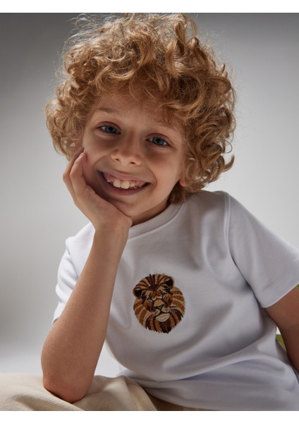 Gsstore x Reflect Studio Aslan Çocuk T-Shirt C242408