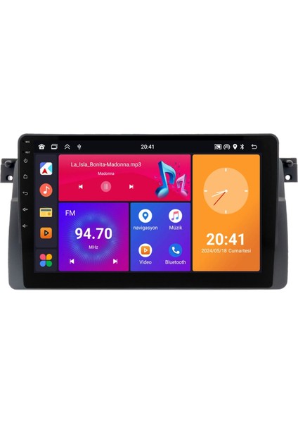 Bmw 3 Serisiuyumlu E46 Android Multimedya Sistemi (1997-2005) NV6642K