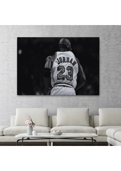 - Michael Jordan Kanvas Tablo, Chicago BULLS-5087