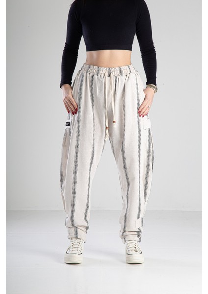 Hazer Keten Jogger Pantolon