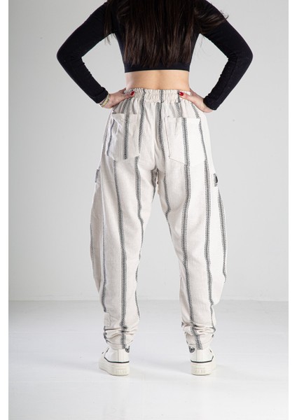 Hazer Keten Jogger Pantolon fırsatları