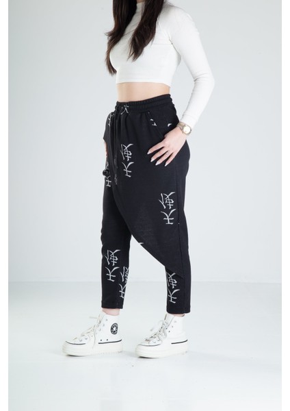 Chinese Desenli Yarım Etek Pantolon modelleri