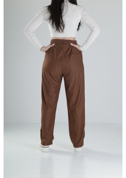 Kahverengi Fitilli Kumaş Pantolon fırsatları