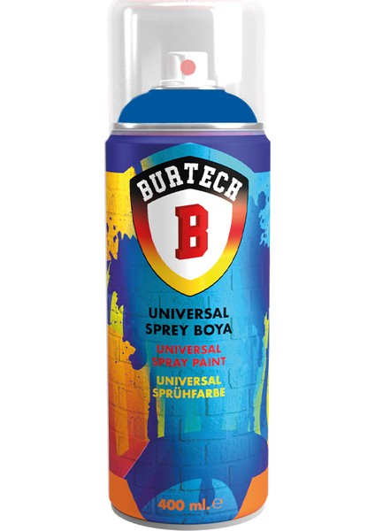 Üniversal 400 ml RAL5017 Trafik Mavi Sprey Boya