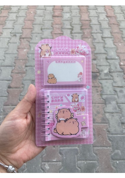 Capybara Kapibara Not Defteri Postit Blok Not Kağıt fiyatları