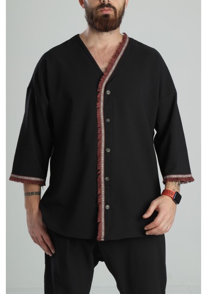 Gofre Kumaş Siyah Takım fiyatları