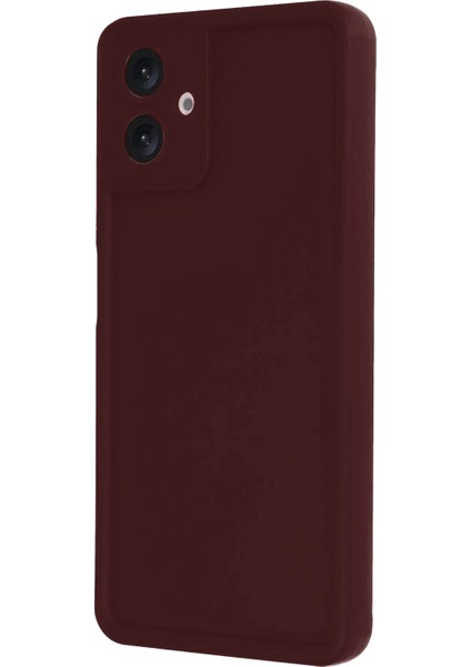 Samsung Galaxy A06 Kılıf Viera Silikon - Bordo Ferrg