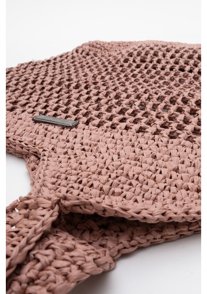 Kadın Hasır El Yapımı Omuz Çantası Zy 25004 Bordo fırsatları