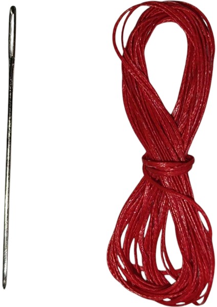 Dikişli Direksiyon Kılıfı Minikare Karbon / Noktalı Deri Kırmızı Yüzük / Dikişli Fıat Egea Için