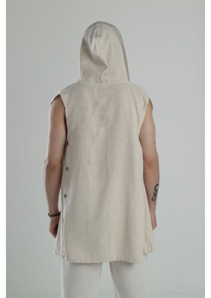 Bohem Keten Desenli Kimono fırsatları