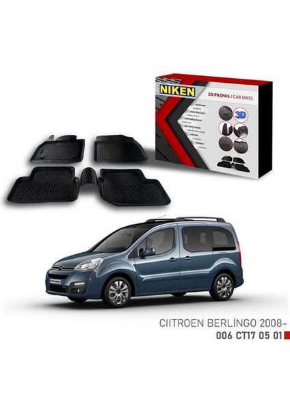 3D Paspas Citroen Berlingo 2008- Ferrg