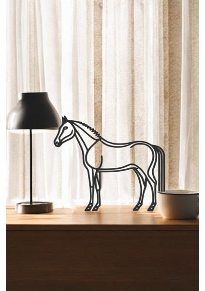 At Line Art Figür - Minimalist Dekor & Koleksiyon, Ev Dekoru, 3D Baskı