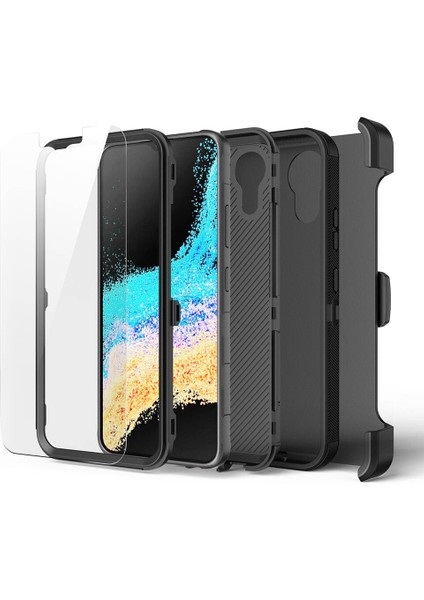 Galaxy Xcover7 Pro Uyumlu Kılıf Zore Double Clip Kapak indirimleri