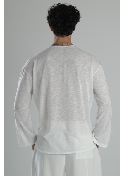 Etnik Desenli Yazlık Sweat
