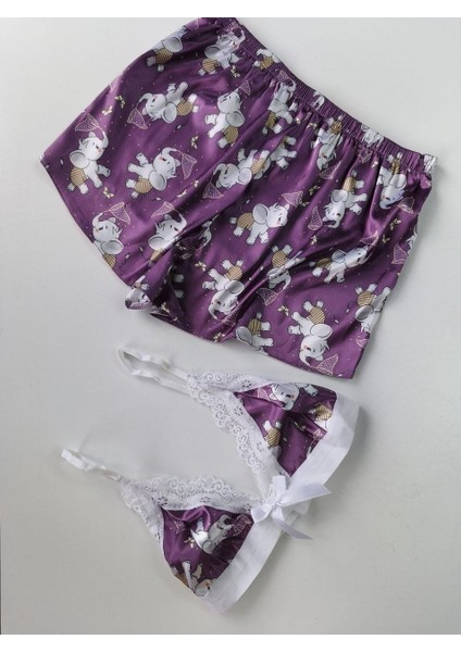 Şortlu Sexy Takım