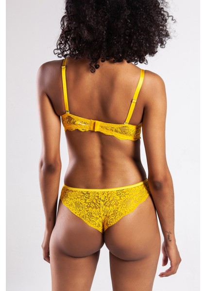G.colors Push Up Strapless Bra, Sarı Konforlu ve Şık Sütyen